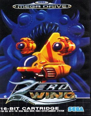 Zero Wing Sega Genesis front cover